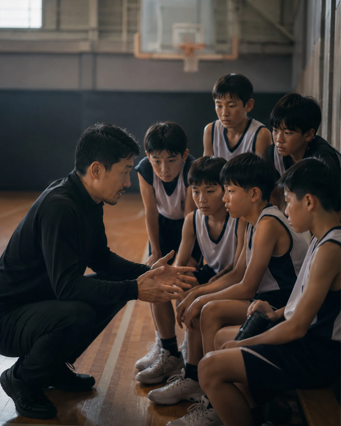 試合後の子どもたち